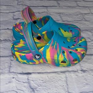 Classic Marbled Tie-Dye Clog